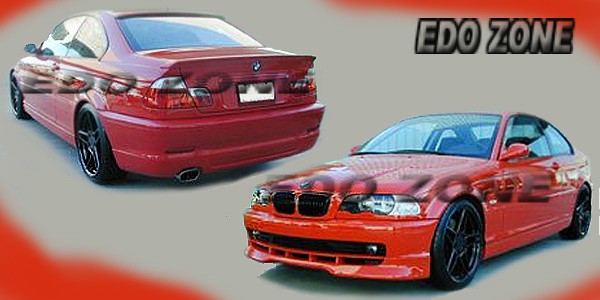 1999-2005 3 Series E46 2-DR (4-Pcs add-On Lip Kit) 