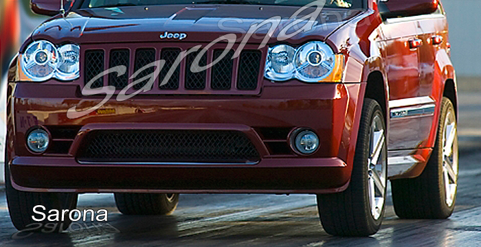 2007 jeep grand cherokee srt8 front bumper