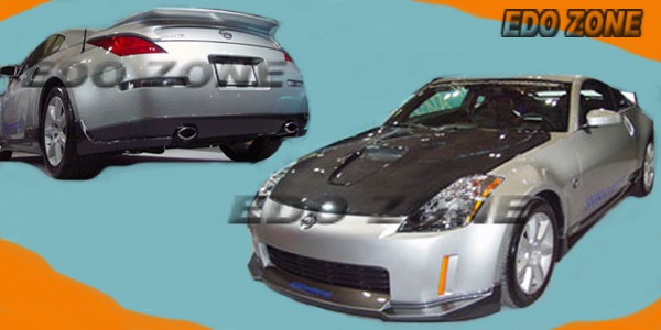 2003-On Nissan 350Z (4PCS add-on Lip Kit) Kit # 102-ENW