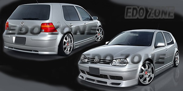 Volkswagen Golf Racing Style Bumpers,  VW  Body Kit , Trunk Wing & Spoiler at Wholesale Prices -- Click Here