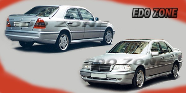 1994-2000 Mercedes Benz W202 C Class (full 4-Pcs Body Kit) Kit # 91-960 $993.00 NOW= $679.00