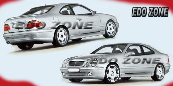 Mercedes 1998-2002 CLK W208 (4-Pcs Full Body Kit) Kit # 92-N025