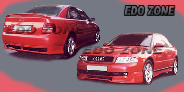 1996-2001 Audi A4 (4-PCS add-On Lip Kit) Kit # 21-912 